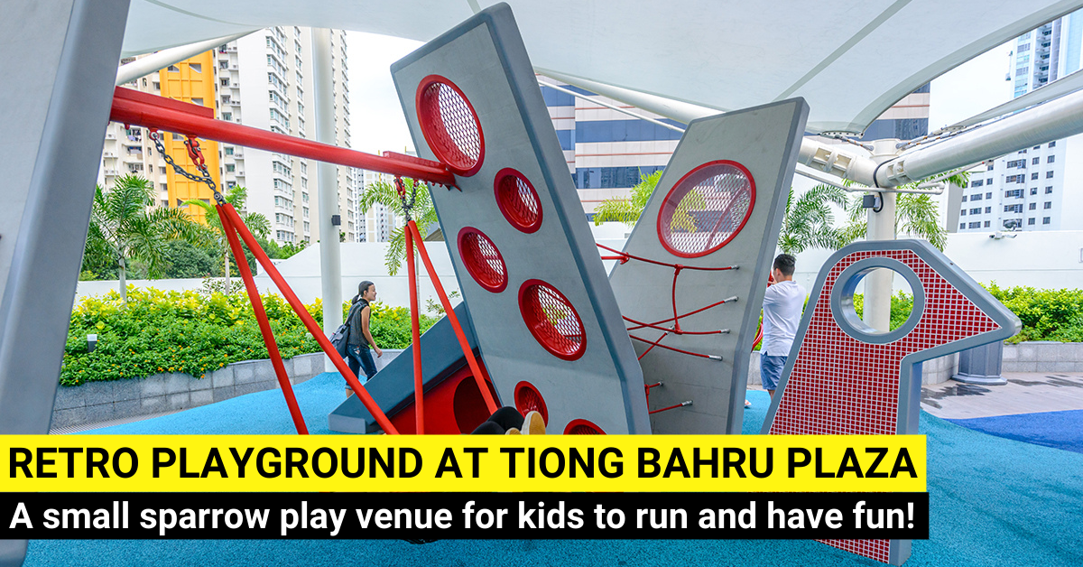 Retro Sparrow-Themed Playground @ Tiong Bahru Plaza