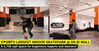 Singapore Largest Indoor Skatepark To Open At GR.iD Mall From 1 Oct 2022