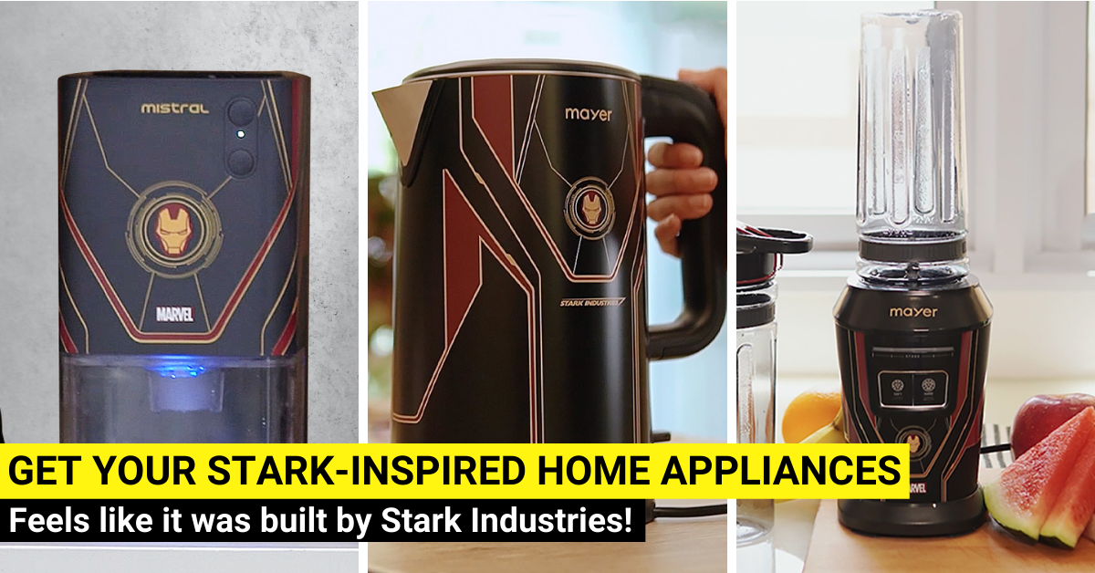 Mayer Launches A Stark-Inspired Collection Of Home Appliances!