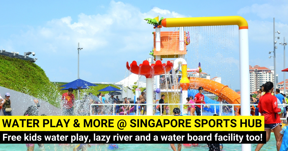 Splash-N-Surf At Singapore Sports Hub - Water Fun For Kids At Kallang Wave Mall!