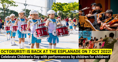 Octoburst! - Celebrate Children's Day At The Esplanade With Programmes For Children!