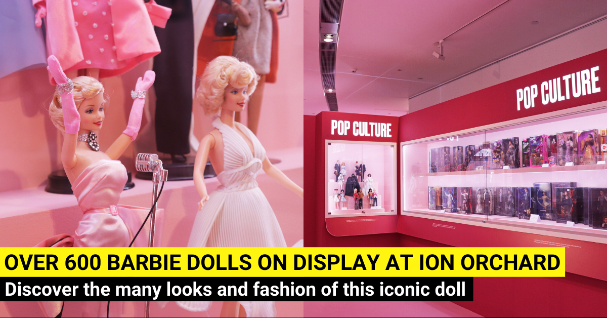 Visit The Largest Public Showcase of Barbie Dolls At ION Orchard