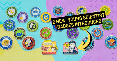 The Science Centre Singapore Introduces New Young Scientist Badges!
