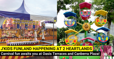 J'Kids Amusement Brings Carnival Games And Rides To Oasis Terraces & Canberra Plaza!