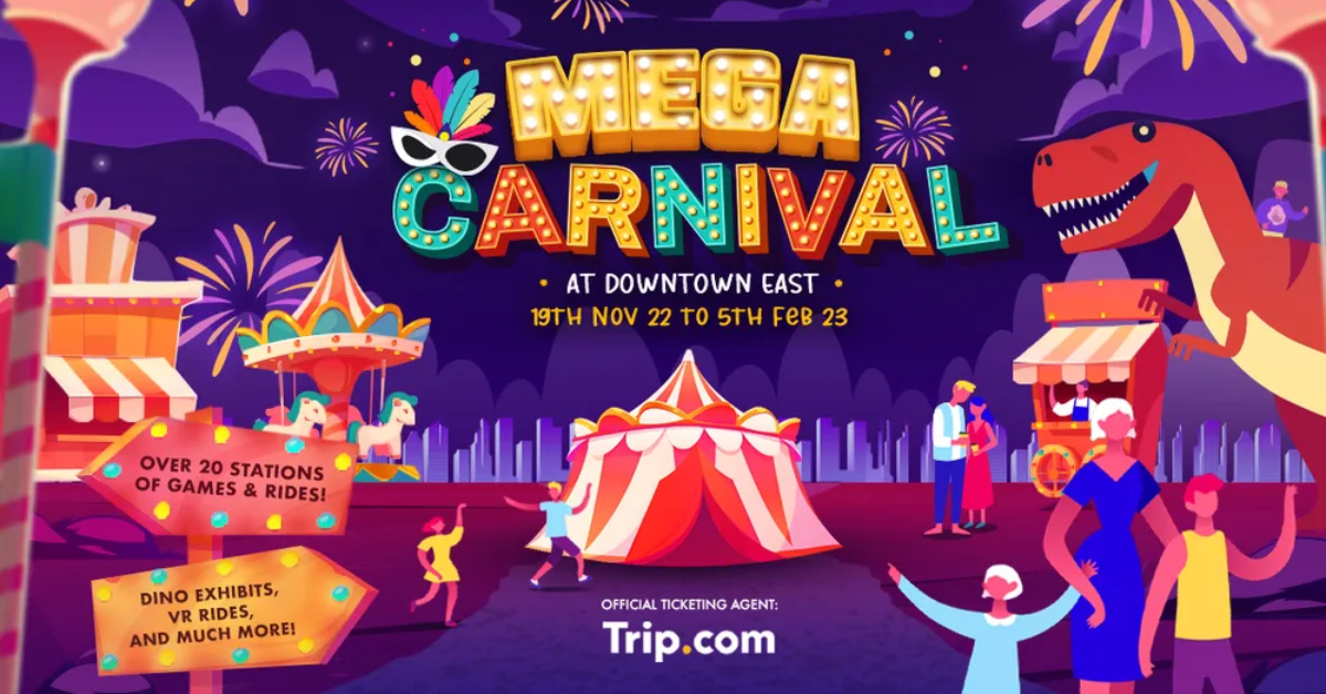 Massive Fun At The Mega Carnival At D'Marquee, Downtown East