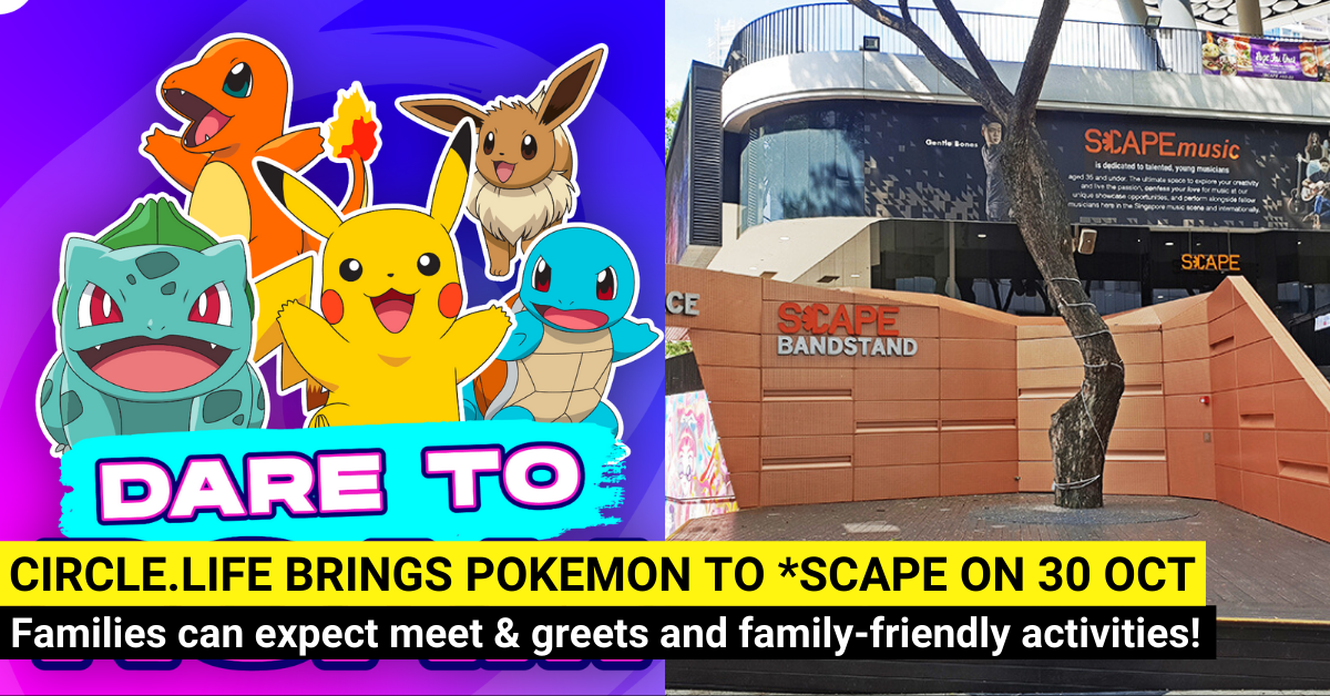 Pokémon Meet & Greet and More @ Circles.Life's Dare To Roam