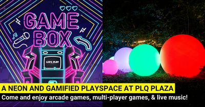 PLQ Plaza Will Have A Neon and Gamified Playspace Gamebox with Arcade & Multi-player Games