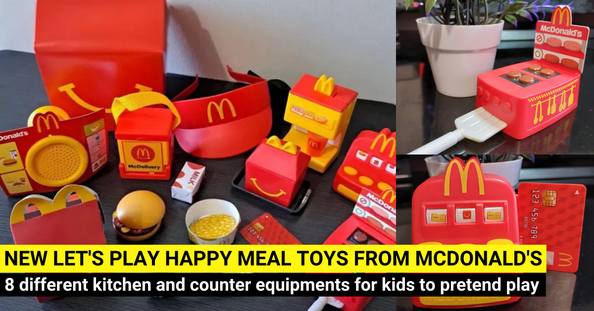 Playable McDonald's Happy Meal LET'S PLAY Toy Set Available Now In Singapore