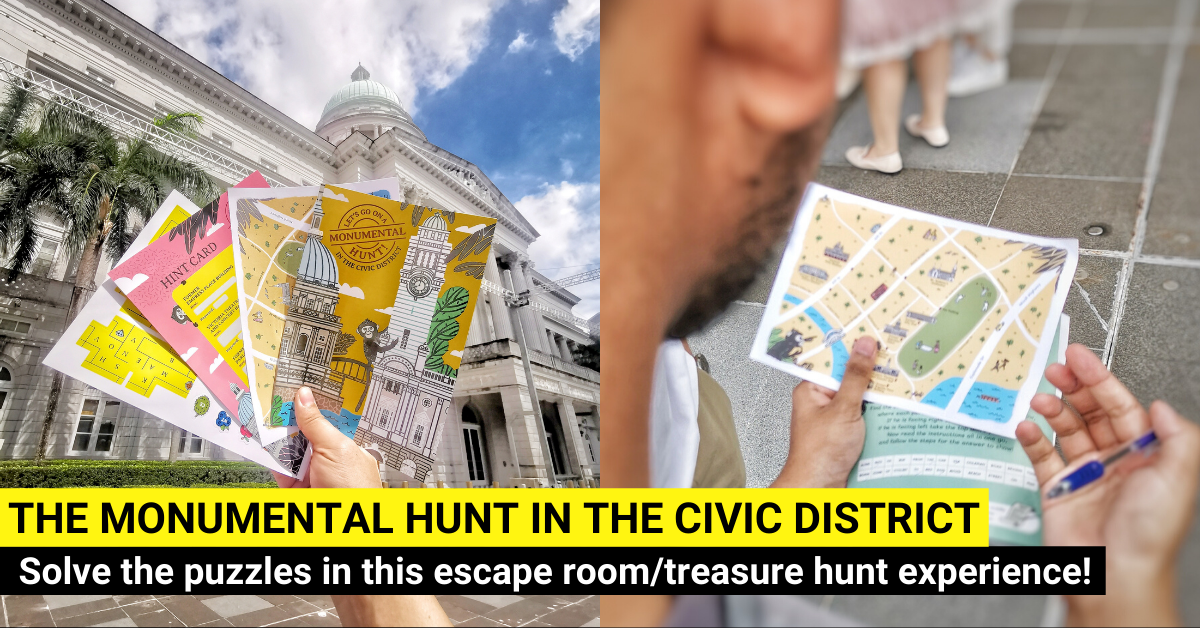 Test Your Wits At The Monumental Hunt in the Civic District!