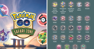 Pokémon GO Safari Zone Coming To Singapore, Gardens by the Bay