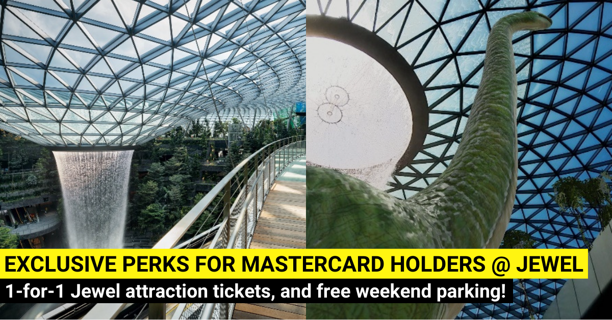 Enjoy Perks When You Pay with Mastercard at Jewel Changi Airport