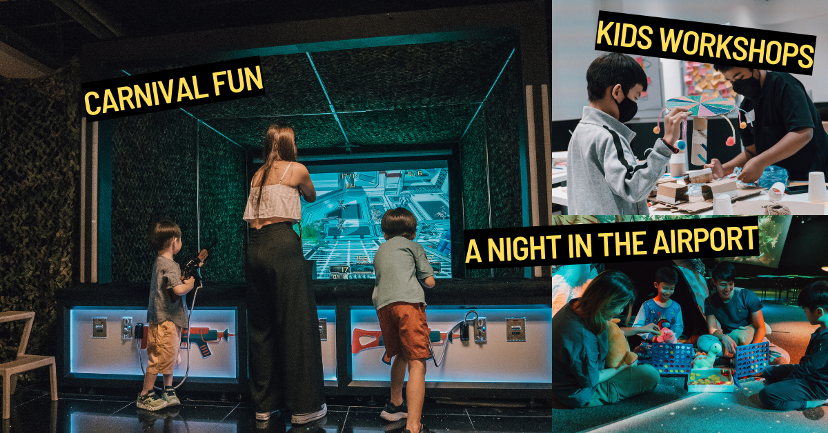 Changi Festive Village Is Back With A Carnival, Glamping and Sleepover Camps at Changi Airport and Jewel Changi Airport