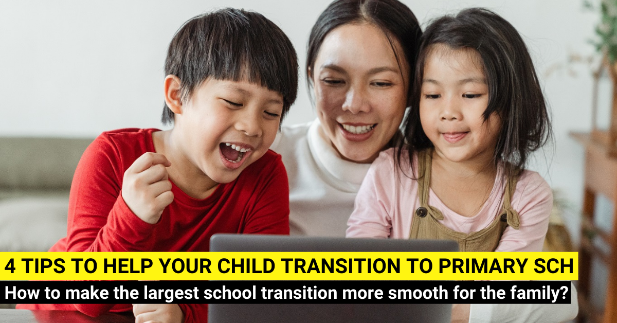 4 Tips to Help Your Child Transition to Primary School Smoothly
