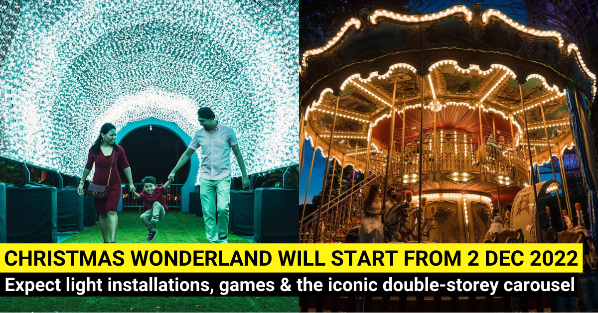 Christmas Wonderland 2022 at Gardens by the Bay | 2 Dec 2022 - 1 Jan 2023