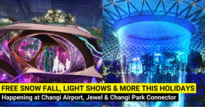 Avatar, Snow Fall & Glowing Dinosaurs at Changi Airport & Jewel This Year-end Holidays