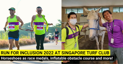 Run for Inclusion 2022 At Singapore Turf Club For The 1st Time with Inflatable Obstacle Courses and More