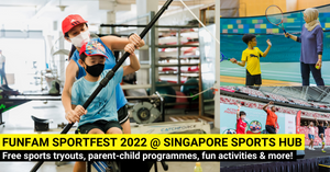 Take Part In A One-Day Only Sports Carnival For Families at Singapore Sports Hub - FunFam SportFest 2022