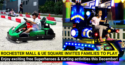 Exciting Free Superhero and Karting Events @ Rochester Mall and UE Square This Year-end Holidays!