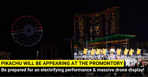 Pikachu Air Adventures - Dancing Pikachus and Aerial Drone Display at The Promontory