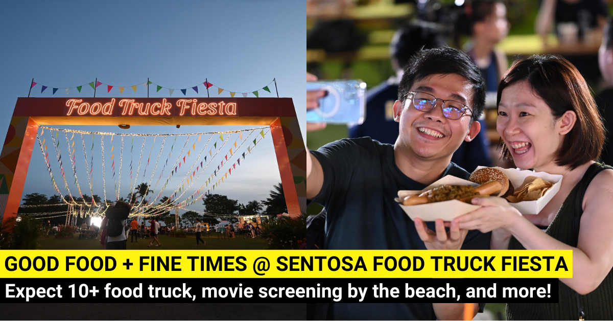 Enjoy Good Food, Movies By The Beach And A Festive Market The Sentosa Food Truck Fiesta - BYKidO