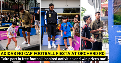 #NOCAPFootballFiesta - Share Your Love Of Football with Adidas' Football Inspired Activities