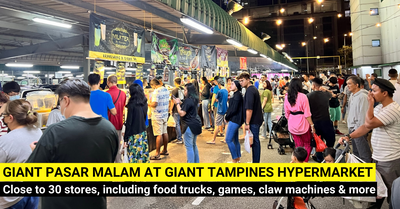 Giant Organises Its First-ever Pasar Malam at Giant Tampines Hypermarket