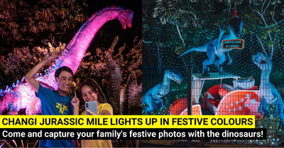 Dino Glow - Festive Lights & More @ The Changi Jurassic Mile