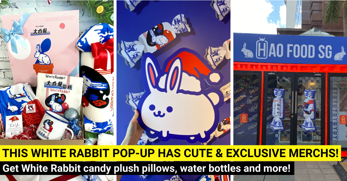The Official White Rabbit Limited-Time Pop-up Booth at Ngee Ann City Civic Plaza