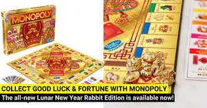 Monopoly Introduces Monopoly Lunar New Year Rabbit Edition - Gold Pieces, Red Packets & More