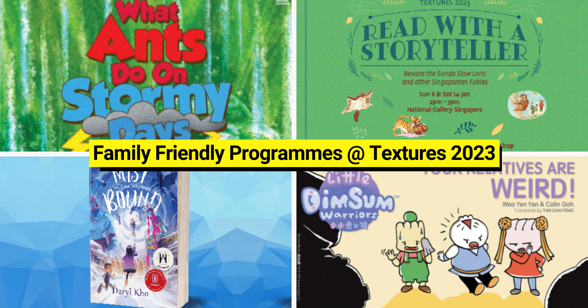 4 Family-friendly Programmes at Textures 2023