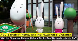 Singapore Chinese Cultural Centre Ushers In The Year of The Rabbit With A Cute (Tu)gether Art Installation