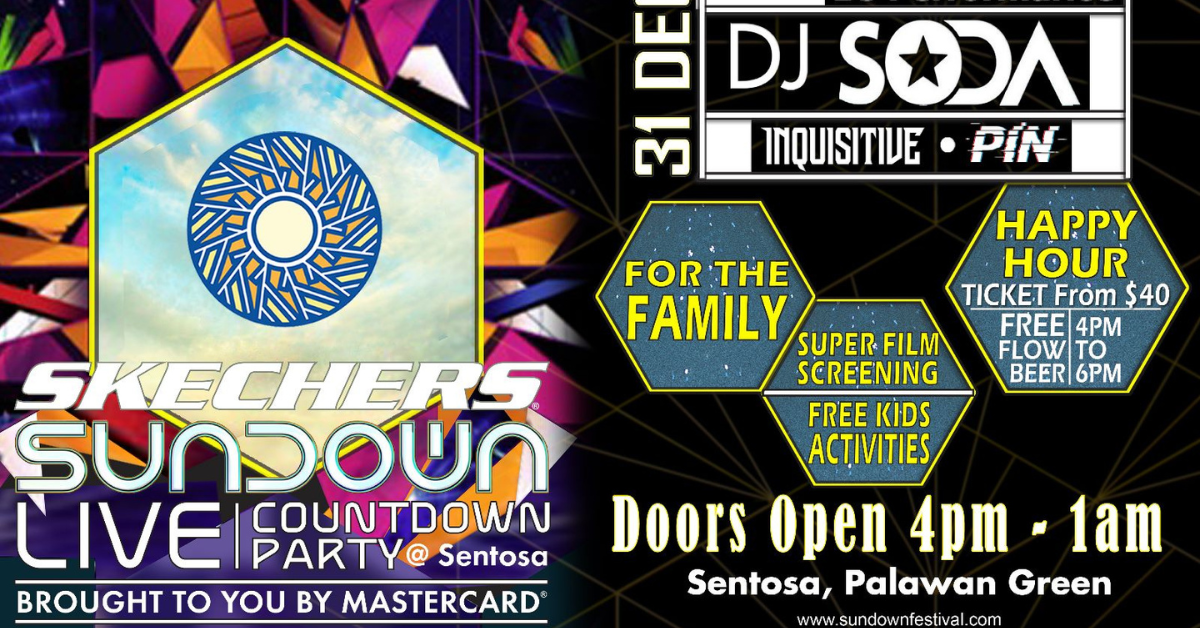 Welcome 2023 At The Skechers Sundown Live Countdown Party