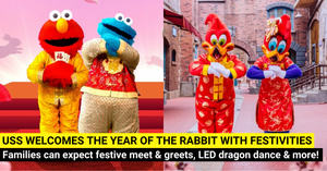 Universal Studios Singapore Year of the Rabbit Spring Festivities with LED Dragon Dance, Meet & Greets and More!