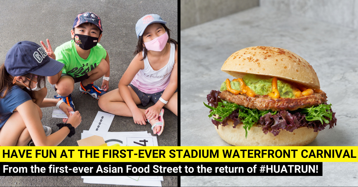 Have Family Fun At The First-Ever Stadium Waterfront Carnival At The Singapore Sports Hub