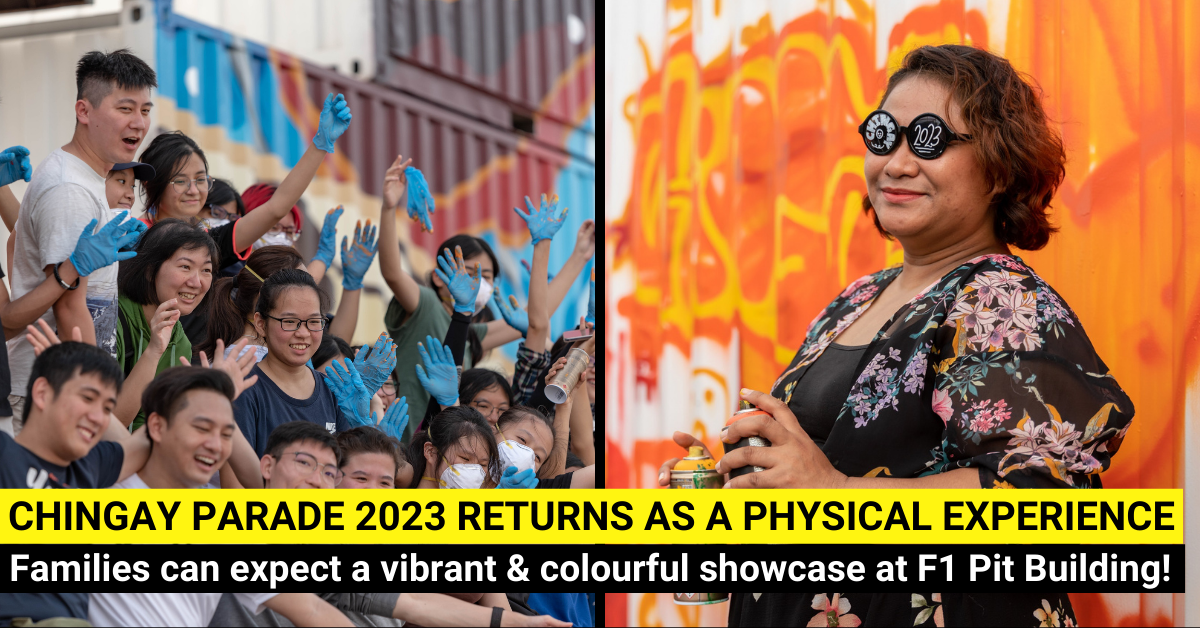 Chingay Parade 2023 - A Vibrant & Colourful LIVE Showcase at the F1 Pit Building - BYKidO