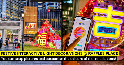 Ring In The Year of The Rabbit with Interactive Installations at Raffles Place!