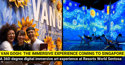 The 360-degree digital immersive art experience, Van Gogh: The Immersive Experience opens in Singapore