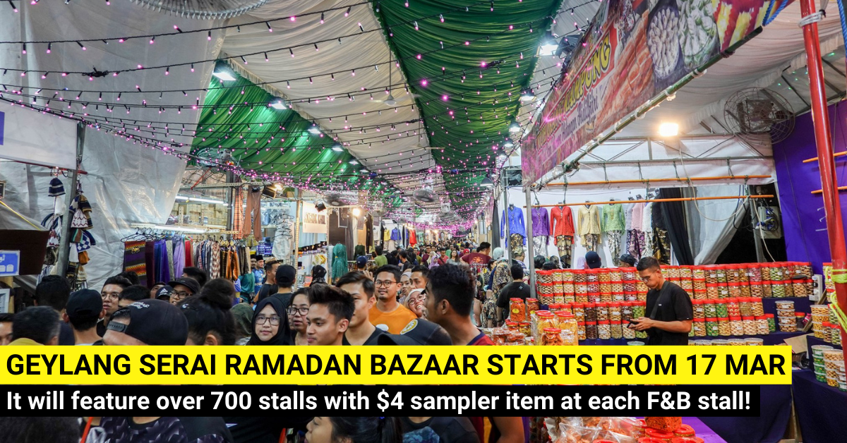 Geylang Serai Ramadan Bazaar 2023 To Run From 17 Mar to 22 Apr 2023 With 700 Stalls