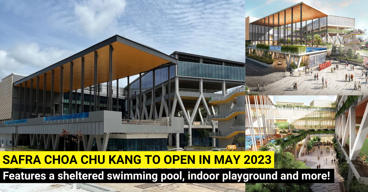 SAFRA Choa Chu Kang To Feature Sheltered Swimming Pool, Indoor Playground, Sky Running Track and More
