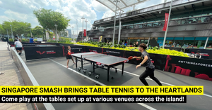 Singapore Smash Brings Table Tennis To The Community!