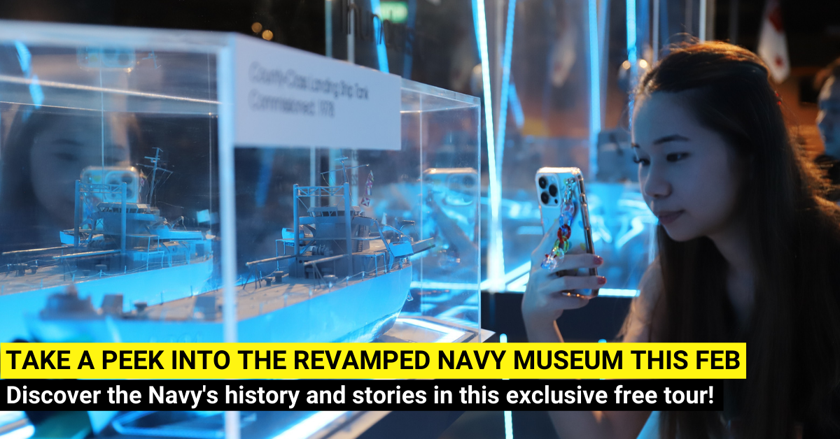 Take A Sneak Peak at the Revamped Navy Museum at the Battle for Singapore 2023