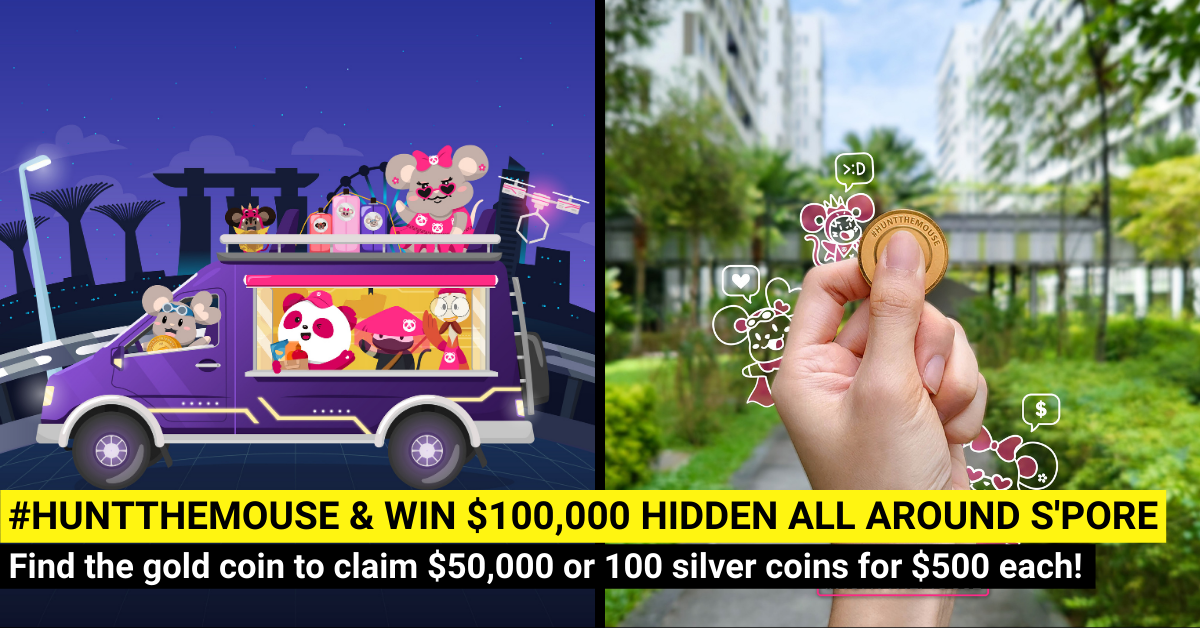 Hunt For $100,000 Hidden All Around Singapore at the pandamart #HuntTheMouse 2023 - BYKidO