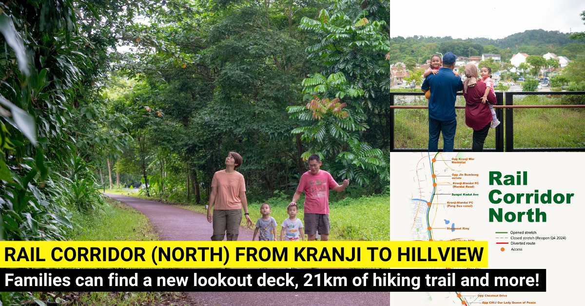 Rail Corridor (North) Opens with 21Km of Seamless Connectivity from Kranji MRT Station to Spooner Road