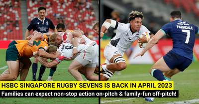 A Weekend of Rugby, Food, and Fun at the HSBC Singapore Rugby Sevens 2023 on 8 & 9 Apr