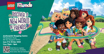 The LEGO Group Invites Your Children to a LEGO Friends BFF Playdate!