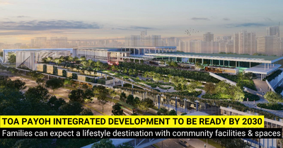Toa Payoh Integrated Development - A New Lifestyle Destination with a Regional Sport Centre, a Polyclinic, a Public Library and a Regional Town Park