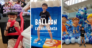 Surf’s Up in Paradise! Is Singapore’s Largest Ever Balloon Display at Marina Square!