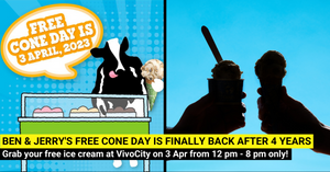 Ben & Jerry's Free Cone Day Is Back On 3 Apr 2023