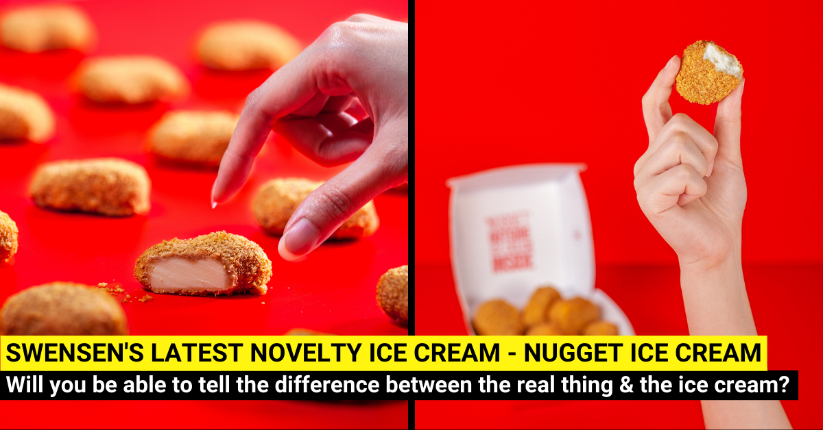 Nugget Outside, Ice Cream Inside - Swensen’s Nugget Ice Cream