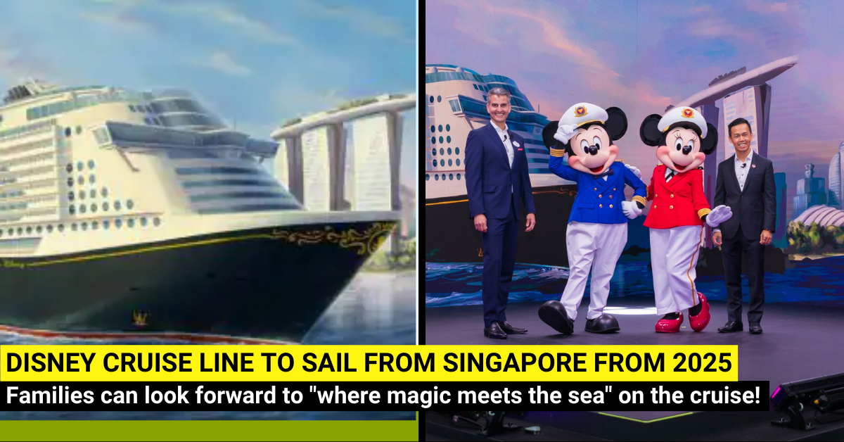 New Disney Cruise Line Ship To Sail From Singapore From 2025